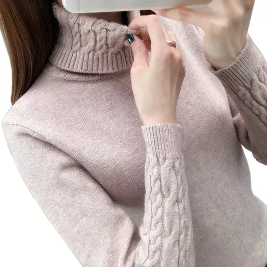 Sweater - Turtleneck Pullovers